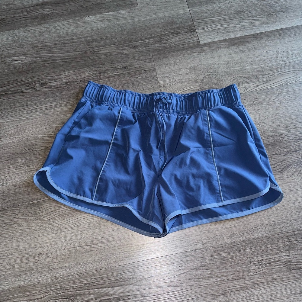 Women's Blue Athletic Shorts